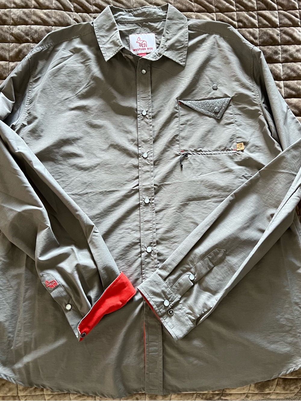 Western Rise Men's Bodie Pearl Snap Button Down
